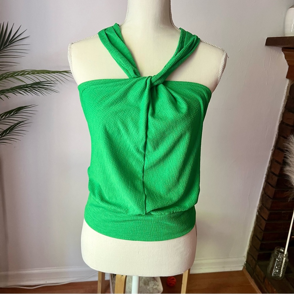 INC💚Green Halter Top International Concepts • Small
